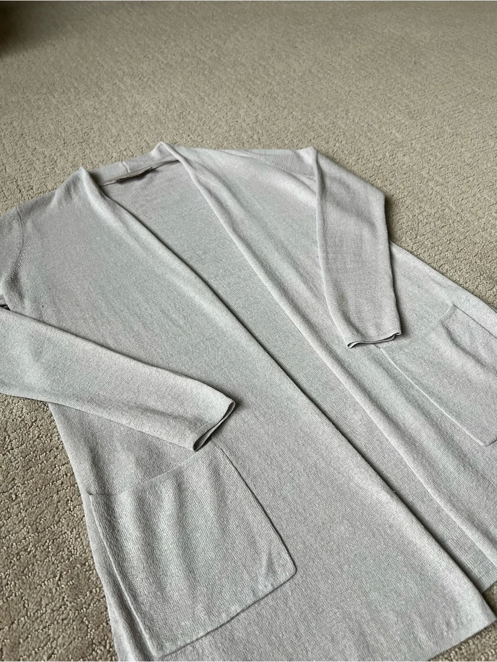 LOFT Women’s Lightweight Neutral Open Cardigan